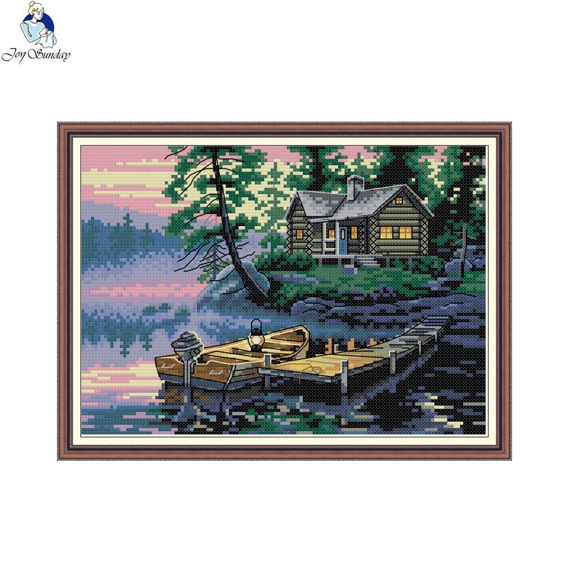 Embroidery X Pattern - Joy Sunday conted Cross Stitch kit
