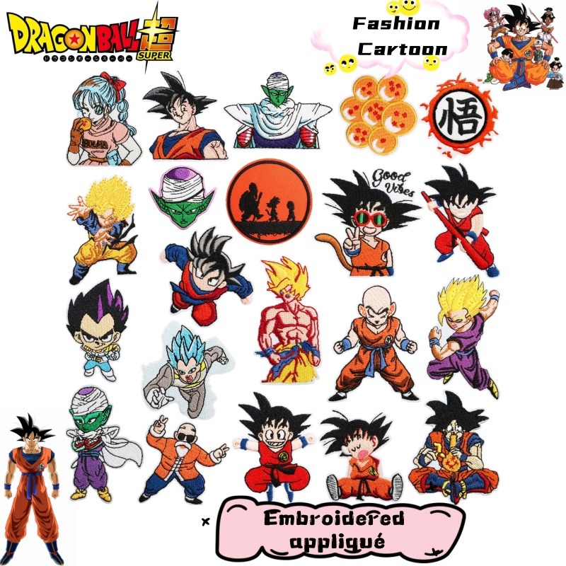 Embroidery Patch - Toppa Ricamata in Tessuto con Personaggi