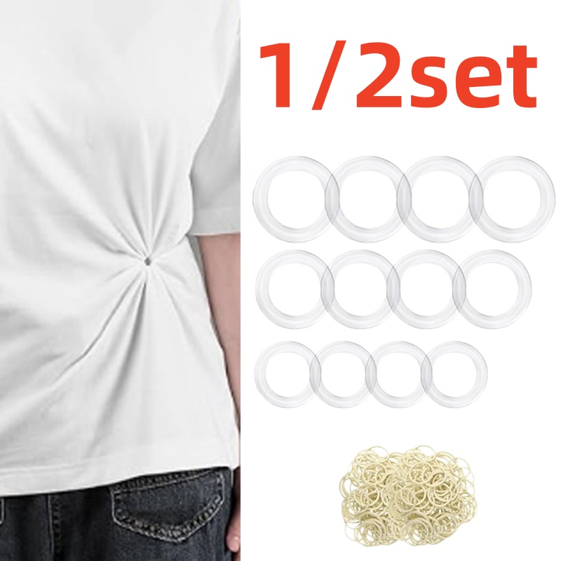 Embroidery Knot - Clip circolare in plastica alla moda,
