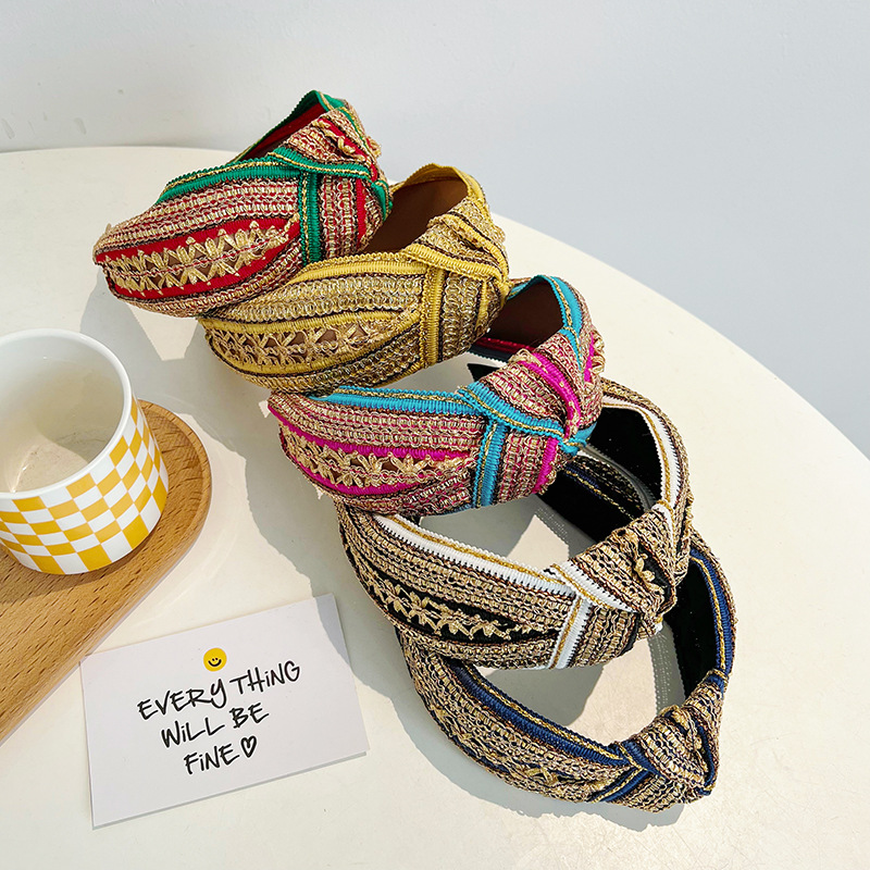 Embroidery Knot - Accessori per capelli per gioielli per