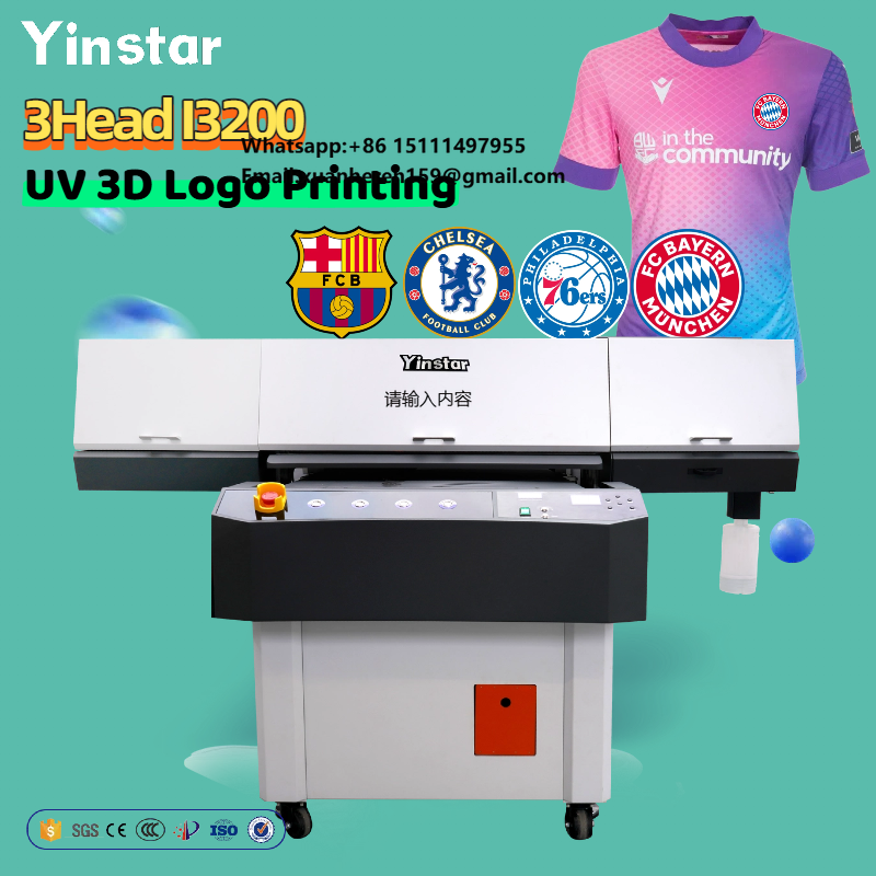 Embroidery Patch - Stampante UV DTF 3D Yinstar per