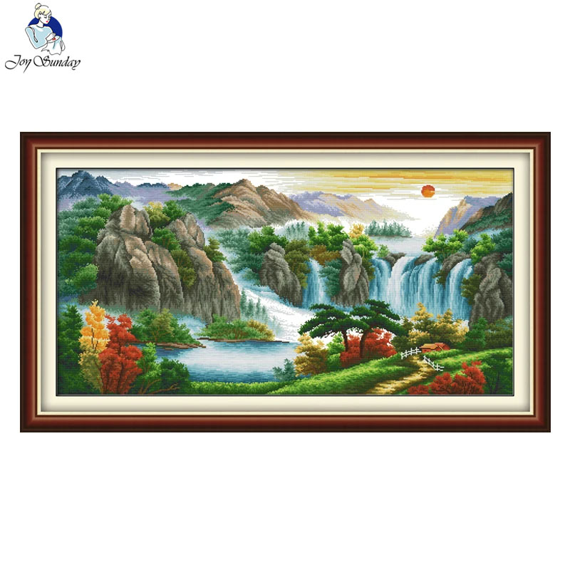 Embroidery X Pattern - Aida 16/14/11CT Kit punto croce ricamo