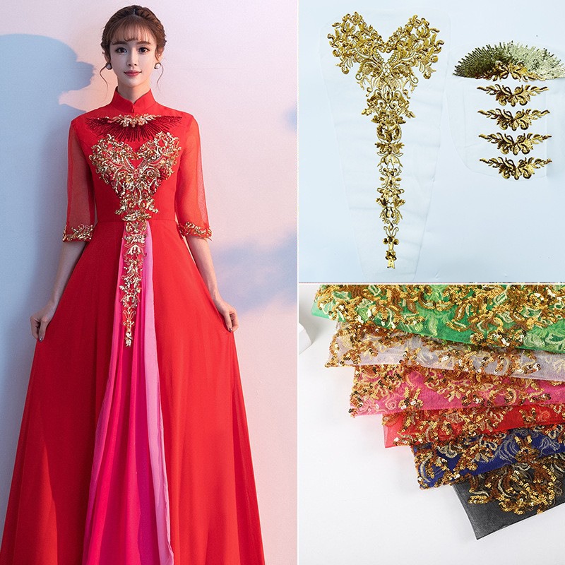 Embroidery Gold - 1 set di base in pizzo