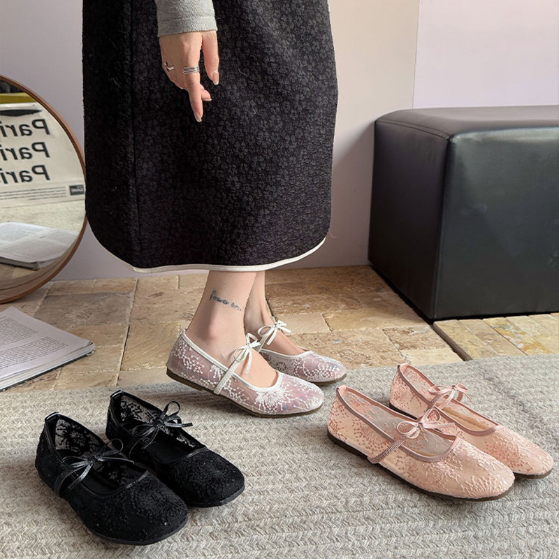 Scarpe basse da balletto delic - Embroidery Lace recensione e prezzo