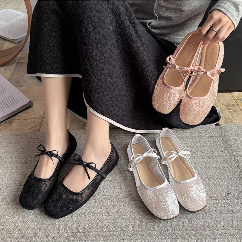 Scarpe basse da balletto delic - Embroidery Lace recensione e prezzo