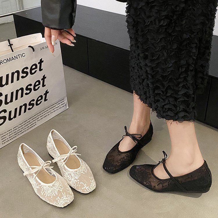 Scarpe basse da balletto delic - Embroidery Lace recensione e prezzo