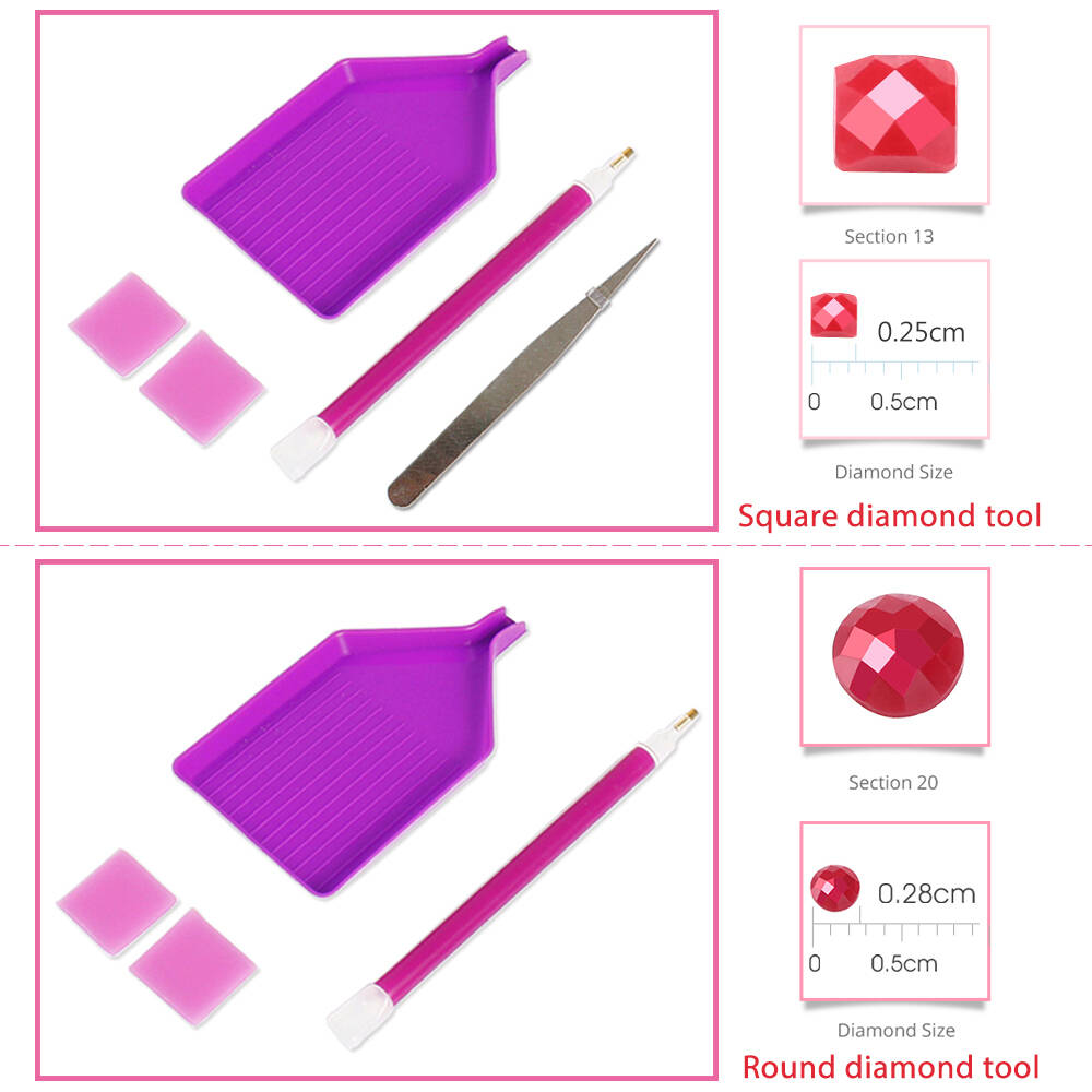 Kit Pittura Diamante Fai-da-Te - Embroidery For Beginners recensione e prezzo