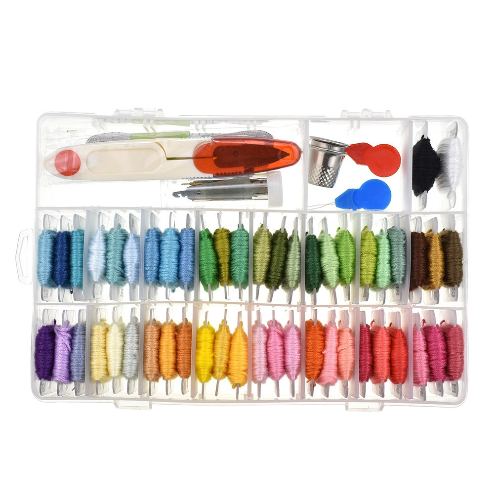 Kit di Ricamo Assortito da 50  - Embroidery For Beginners recensione e prezzo