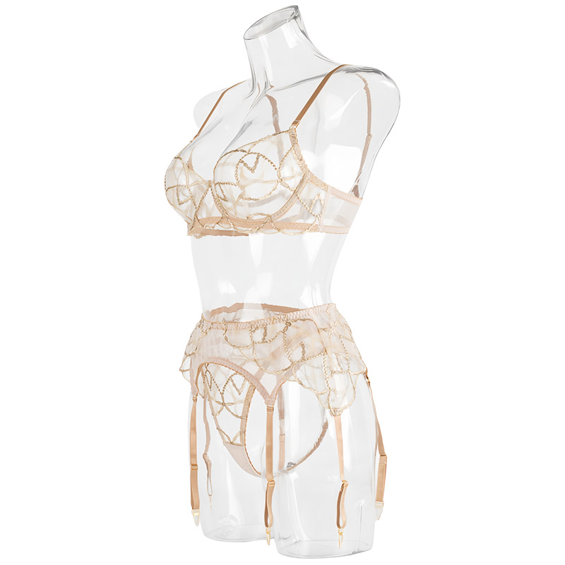 Completo Intimo Sexy da Donna, - Embroidery Ring recensione e prezzo