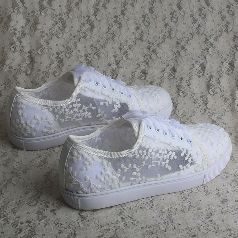 Wedopus Sneakers Bianche da Do - Embroidery Lace recensione e prezzo