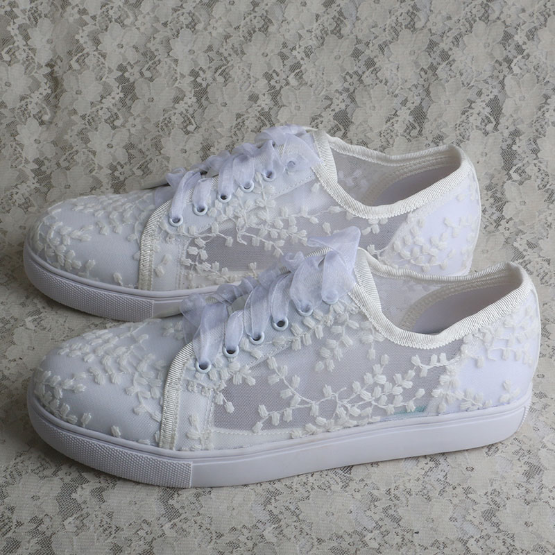 Wedopus Sneakers Bianche da Do - Embroidery Lace recensione e prezzo
