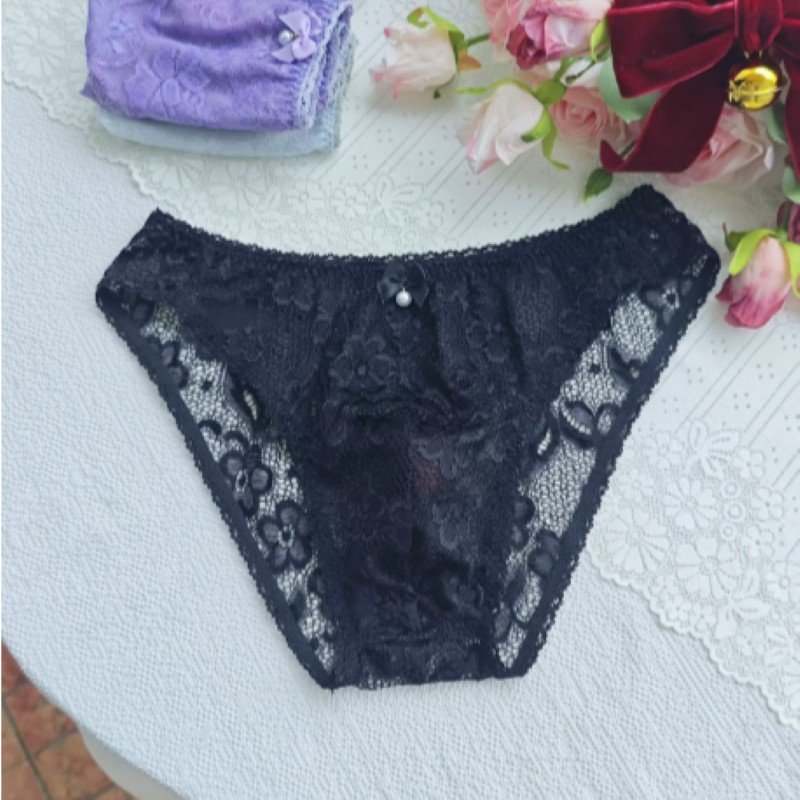 Slip in Pizzo Trasparente Sexy - Embroidery Lace recensione e prezzo