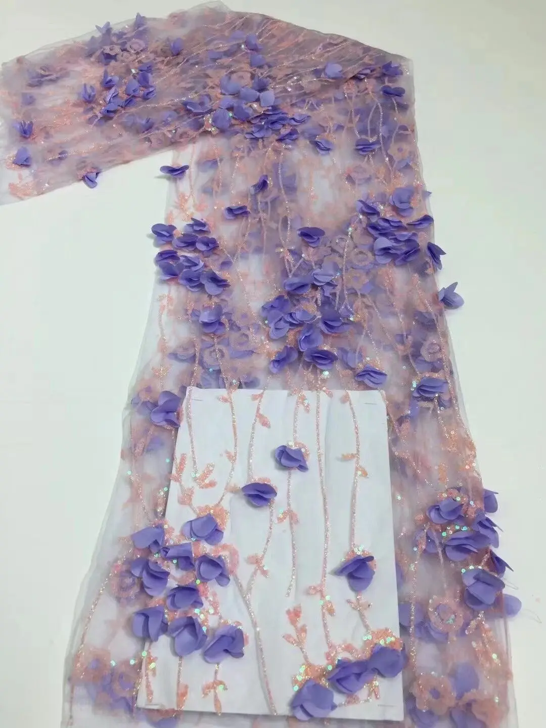 Paillettes africane/Pietre Tes - Embroidery Net Fabric recensione e prezzo
