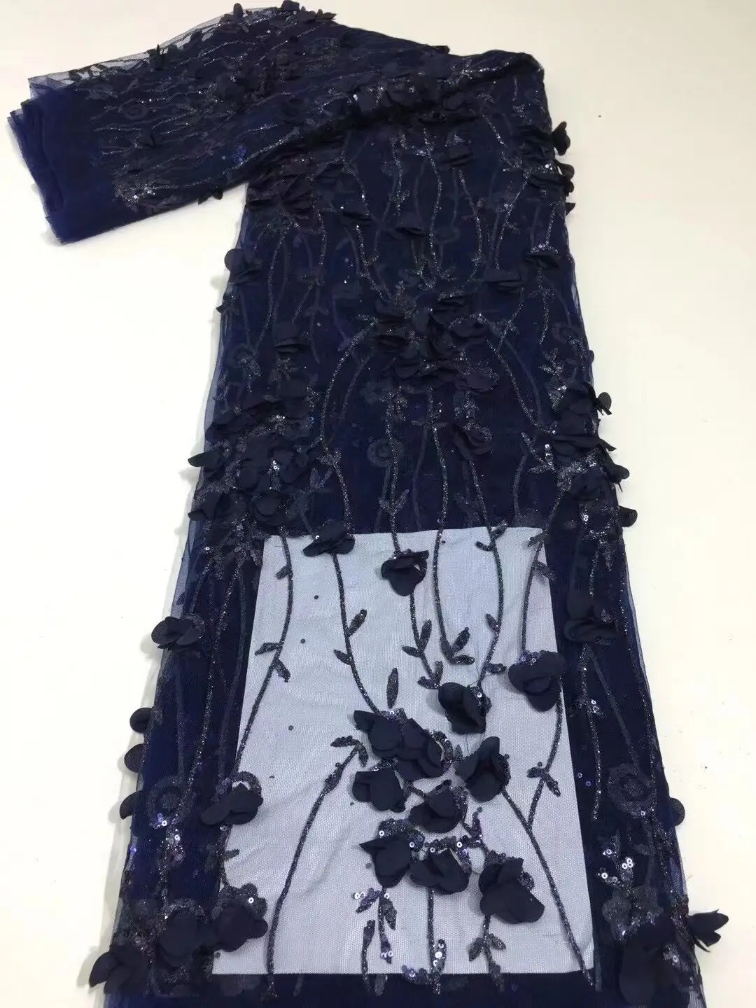 Paillettes africane/Pietre Tes - Embroidery Net Fabric recensione e prezzo
