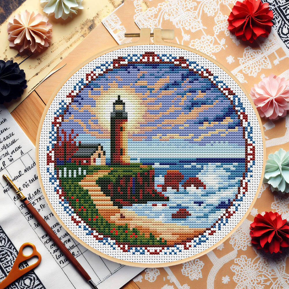 Faro punto croce con strumenti - Embroidery X Pattern recensione e prezzo