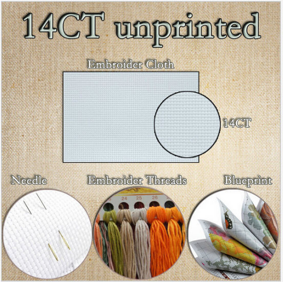 Ricamo, ricamo, kit punto croc - Embroidery X Pattern recensione e prezzo
