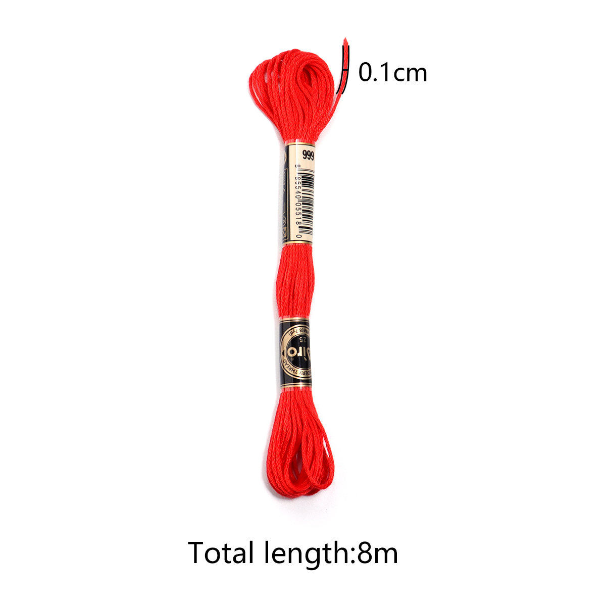 6 Pz/lotto Multicolor Polieste - Embroidery Service recensione e prezzo