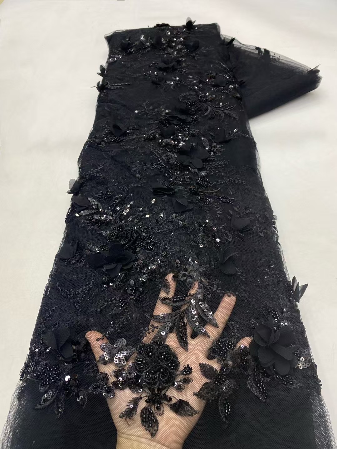 Coomiya Abiti da donna Perline - Embroidery Net Fabric recensione e prezzo