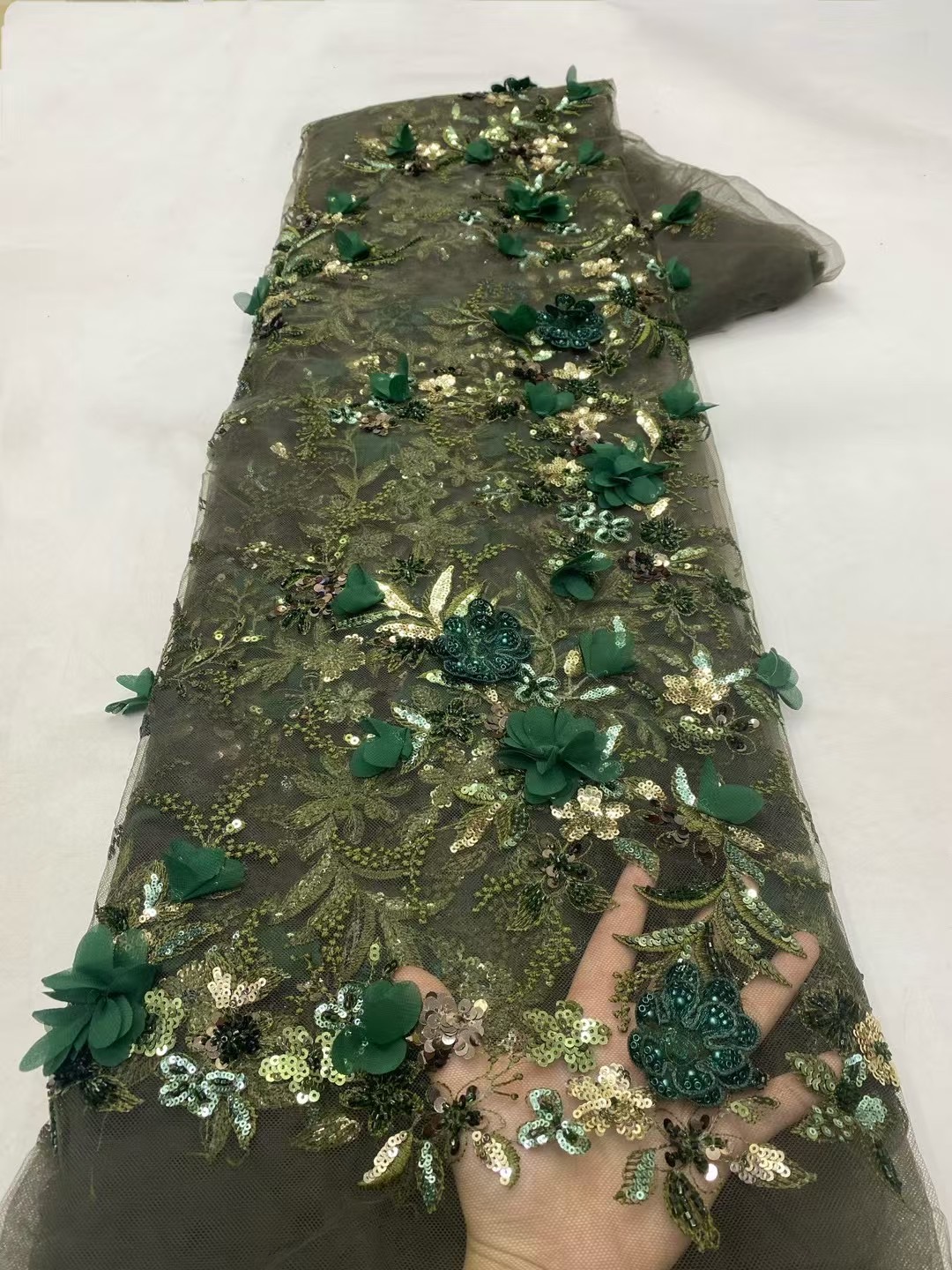 Coomiya Abiti da donna Perline - Embroidery Net Fabric recensione e prezzo
