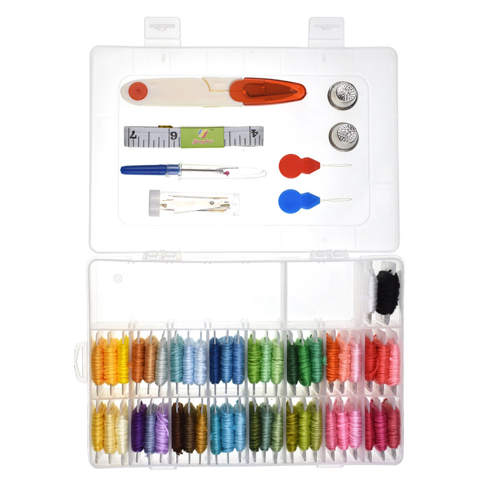 Kit Ricamo Assortito da 50 Pez - Embroidery For Beginners recensione e prezzo