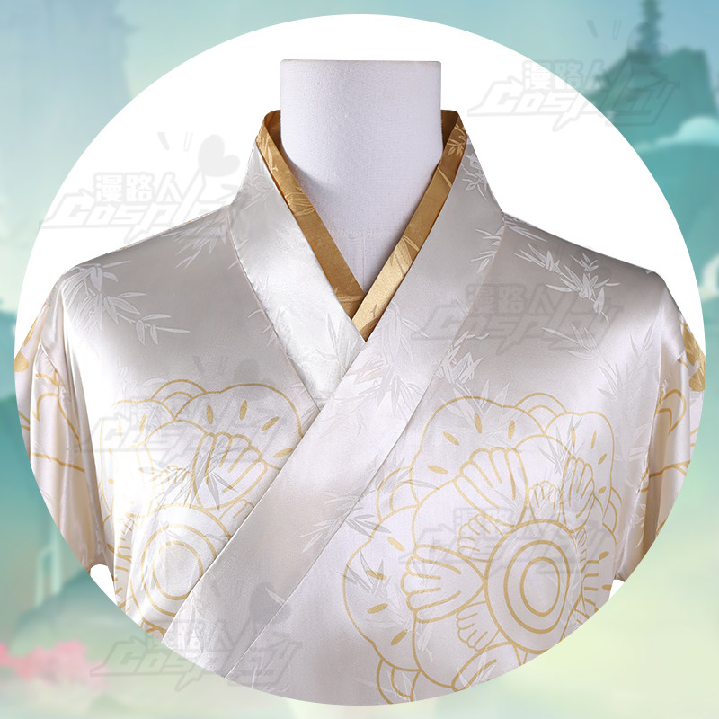 Costume Cosplay Jinshi della C - Embroidery Gold recensione e prezzo