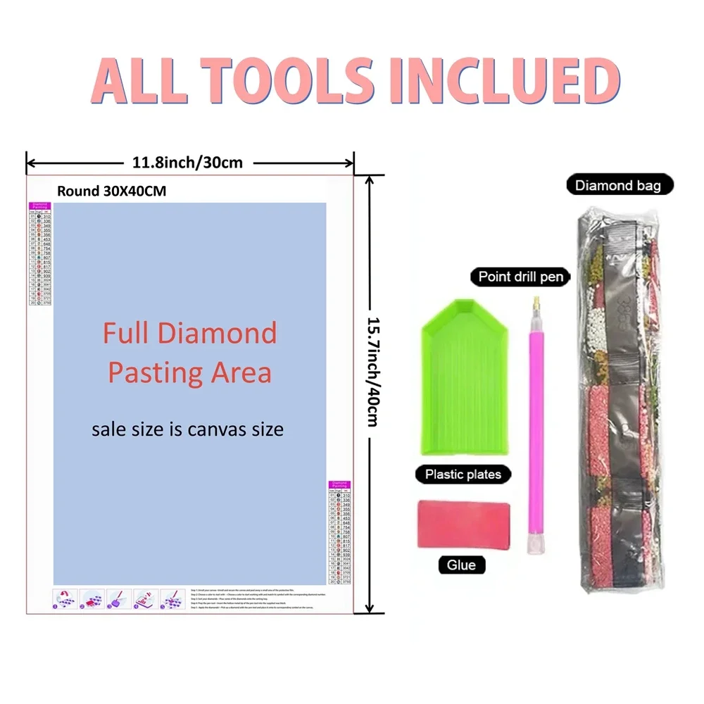 Set Pittura Diamante 5D Fai da - Embroidery For Beginners recensione e prezzo