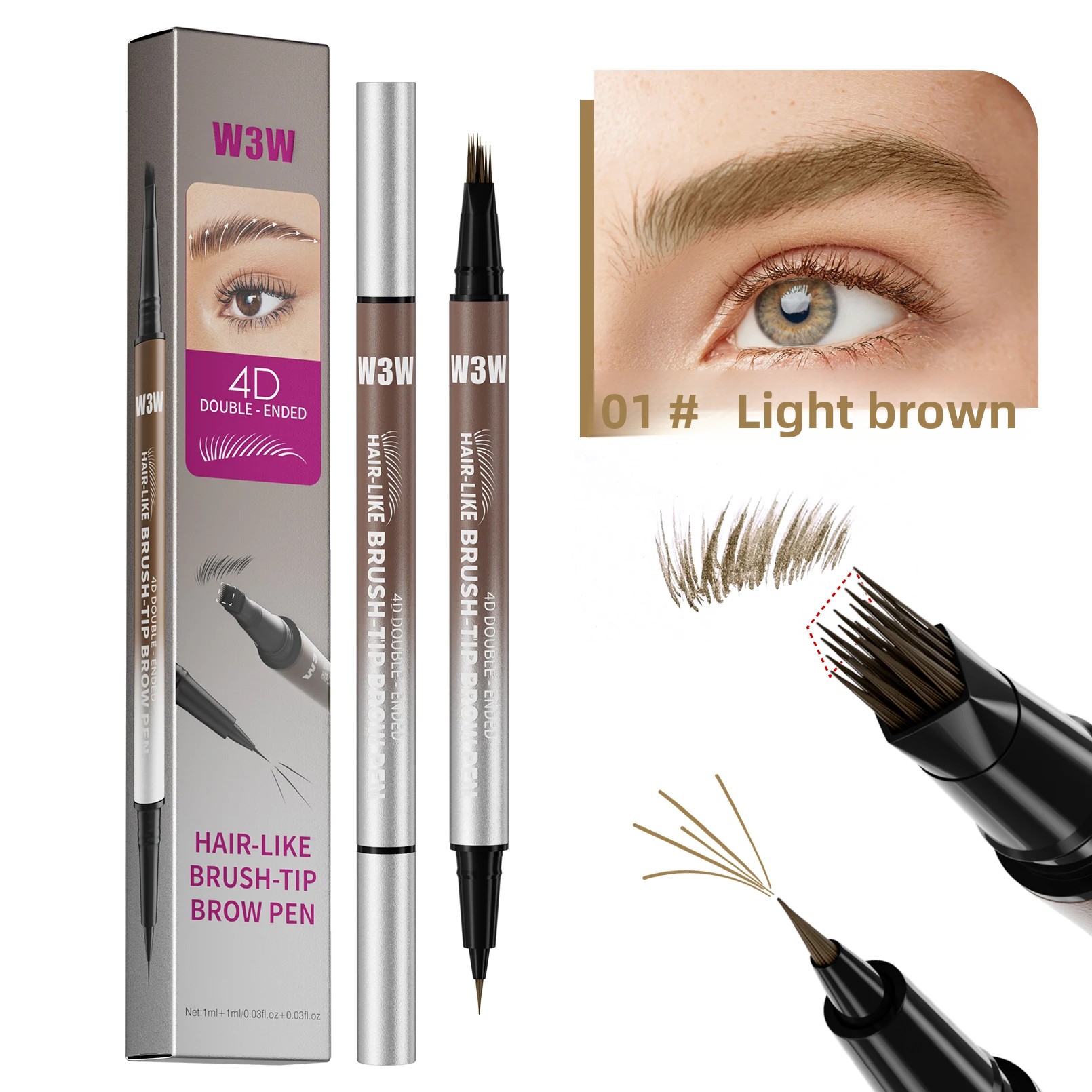 Matita per Sopracciglia W3W co - Transfer Pen Ink recensione e prezzo